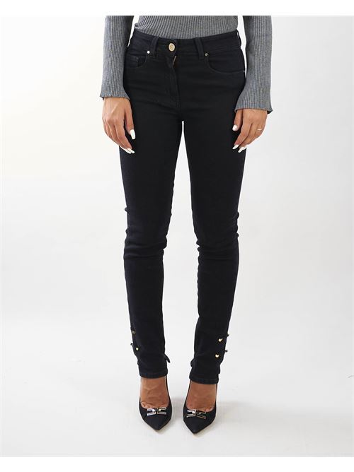 Jeans skinny con dettaglio pircing Simona Corsellini SIMONA CORSELLINI | Jeans | PAD0501C0360003663